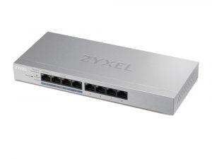 Суич ZyXEL GS-1200-8HPV2, 8 портов, Gigabit, webmanaged