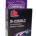 Мастилница UPRINT LC225XL BROTHER, Cyan