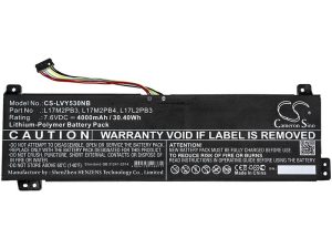 Батерия за лаптоп  Lenovo Yoga V330-15 Yoga V530-15 L17M2PB4 LiPo 7.6V 4000mAh CAMERON SINO