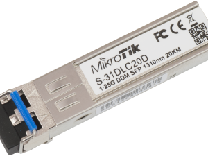 SFP модул Mikrotik S-31DLC20D, 1.25G, 20km