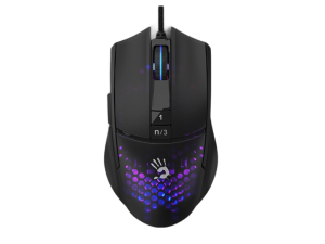 Геймърска мишка A4tech bloody L65 Max, Жична, 12000 cpi, Honeycomb,Черна
