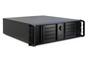 Кутия за сървър InterTech 3U 3098-S, 19", Чернa