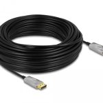 Оптичен кабел Delock, Активен, DisplayPort 1.4, 8K, 30 m