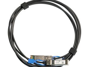 Кабел MikroTik XS+DA0001, SFP 1G - SFP+ 10G, 1m