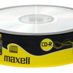CD-R80 MAXELL, 700MB, 52x, 25 бр