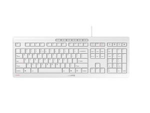 Жична клавиатура CHERRY STREAM, Светло сив