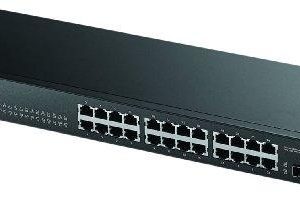 Суич ZYXEL GS1900-24, 24 портов управляем, Gigabit, Монтаж в шкаф