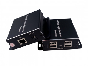 USB Extender (усилвател) ESTILLO ASKHU04-USB 1x4, усилва USB сигнал до 100 м по UTP кабел CAT5e/6