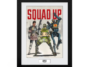 GBEYE APEX LEGENDS - Framed print "Squad Up" (30x40)