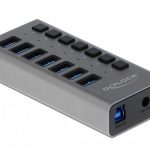 USB-А хъб, 7 порта, DELOCK-63669