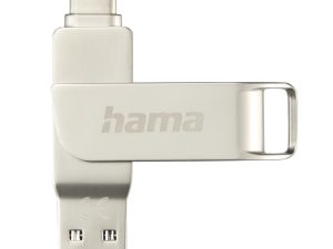 HAMA Флаш памет "C-Rotate Pro", USB-C 3.1/3.0, 128GB, 100MB/s, 182491