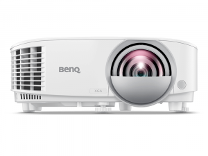 Видеопроектор BenQ MX808STH, DLP, XGA, 3600 ANSI, 20 000:1, Късофокусен, бял
