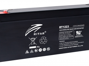 Оловна батерия RITAR (RT1223), 12V, 2.3Ah, AGM, 177/ 35/ 62 mm