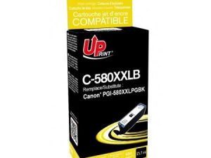 Мастилница UPRINT PGI-580 XXL, CANON PIXMA TS9150/TS6151/TS8152/TS6150, Черен