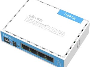 Безжичен Access Point MikroTik hAP lite RB941-2nD, 32MB RAM, 4xLAN, built-in 2.4Ghz 802.11b/g/n, Classic