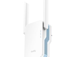 Безжичен усилвател Cudy RE1200, 2.4/5 GHz, 300 - 867 Mbps, 10/100