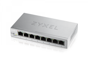 Суич ZyXEL GS-1200-8, 8 портов, Gigabit, webmanaged