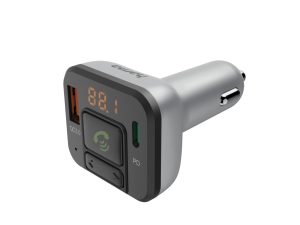 FM Трансмитер HAMA, Блутут функция, Хендсфри, 1xUSB-C,1xUSB-A, 14169