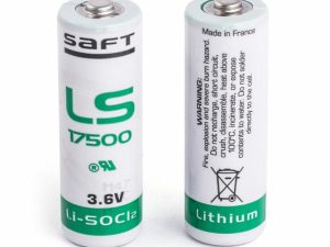 Литиево тионил хлоридна батерия 3,6V 3,4Ah A LS17500/STD/с пъпка/ SAFT