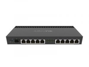 Рутер MikroTik RB4011iGS+RM, CPU 1.4GHz, 1GB, 10xGbit LAN, 1xSFP, PoE in/out 1U