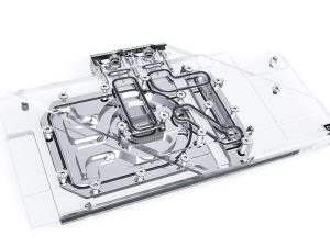 Воден блок за видео карта Alphacool Eisblock Aurora Acryl GPX-A Radeon RX 6800/6800XT Strix/TUF with Backplate