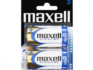 Алкална батерия MAXELL LR20 /2 бр. в опаковка/ 1.5V