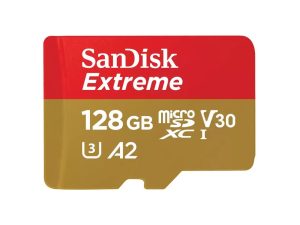 Карта памет SANDISK Extreme microSDXC, 128GB