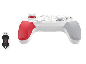 Геймърски контролер A4tech Bloody GPW50, Dual-mode жичен и безжичен, Бял
