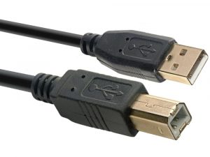 Кабел EIZO MDC93K, USB 2.0 - A-B, 2 м, Черен