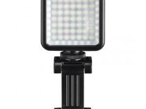 LED лампа Hama 49 BD, за допълнително осветяване на записи с камера и смартфон, Черна