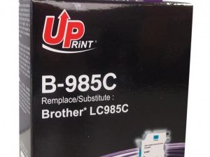 Мастилница UPRINT LC985, BROTHER, Cyan
