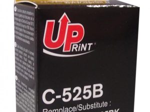 Мастилница UPRINT PGI525 CANON, С чип, Черен