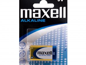 Алкална батерия MAXELL 6LF22 /6LR61/ /9V/ 1 бр., 12 бр/кут.