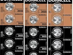 Бутонна батерия DURACELL CR2032, 3V, 5 бр. в блистер, Литиева, /цена за 1 батерия/