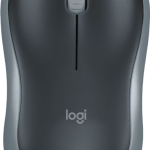 Безжична оптична мишка LOGITECH M185, USB, Сив/Черен