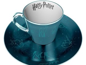 Комплект ABYSTYLE HARRY POTTER Mirror mug & plate set Patronus, Чаша, Подложка