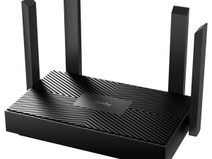 Безжичен рутер Cudy WR1500, AX1500, Gigabit Wi-Fi 6, 4×10/100/1000