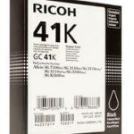 Мастило гел RICOH GC41K, 2500 копия, Черен
