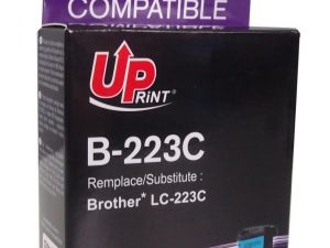Мастилница UPRINT LC223 BROTHER, Cyan