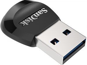 Четец за карти SanDisk MobileMate USB 3.0, UHS-I, Micro SDHC, Micro SDXC, SDDR-B531-GN6NN