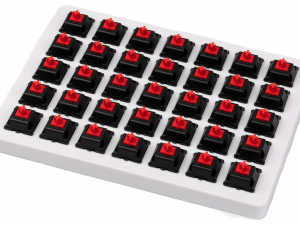 Суичове за механична клавиатура Keychron Cherry MX, Red, Switch Set 35 броя