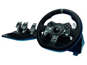 Волан Logitech Driving Force G920 за Xbox One / PC, Черен