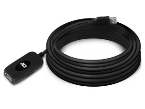 Кабел ACT AC6005 USB-A мъжко - женско, 5.0 м
