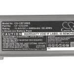 Батерия за лаптоп Panasonic Toughbook CF-30, CF-31, CF-53  CF-VZSU46   10,65V 8400mAh CAMERON SINO