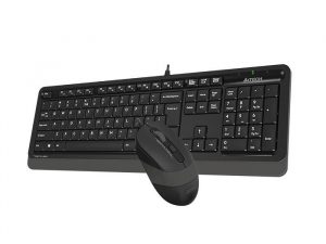 Комплект клавиатура и мишка A4TECH Fstyler  F1010, Сив