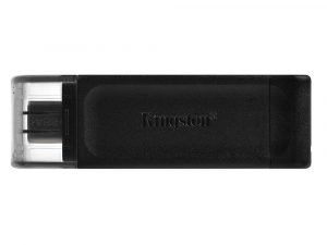 USB памет KINGSTON DataTraveler 70, 128GB,USB-C 3.2 Gen 1, Черна