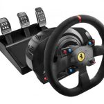 Волан THRUSTMASTER, T300 Ferrari Alcantara Edition, за PC / PS3 / PS4
