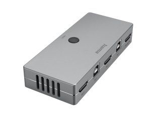 KVM превключвател Hama Connect2Switch, 4-портов, USB, HDMI, Вкл. кабели