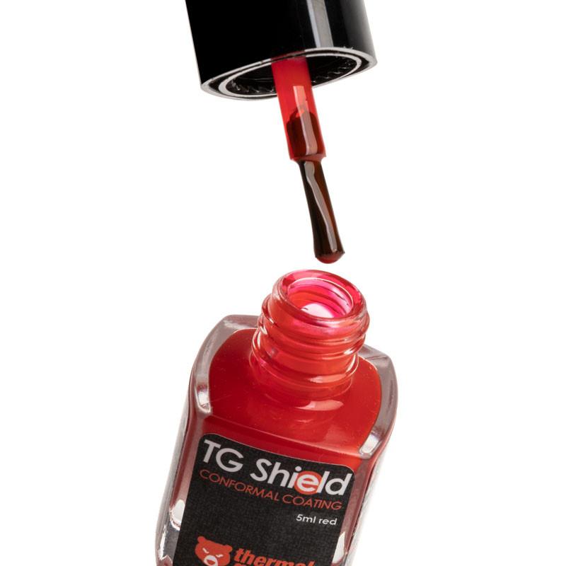 Защитен лак Thermal Grizzly Shield, 5ml, Червен - Image 2