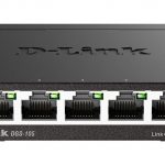 Суич D-Link DGS-105/E, 5 портов, 10/100/1000, Gigabi, метален корпус